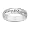 Personalized 5mm. Sterling Silver Band with Message Outside - 8