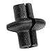 Pine Ridge Archery Slotted Kisser Button (Pack of 1), Black, .450