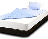 ヒルリード 朝までクール『超低反発ジェルパッド』・[ハーフサイズ]＋汗取り敷きパット（フルールＢＬ・Ｓ）付き