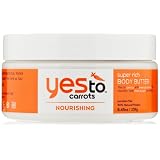 Yes To Carrots Body Butter, Super Rich, Nourishing, 8.45 Ounce Tubs (Pack of 2) ~ Yes To Carrots