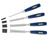 6 Pack Irwin M444/S4N Marples Blue Chip 4-Piece Wood Working Chisel Set