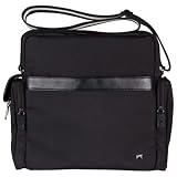 Protec Blackout Leather 15.4 Laptop Messenger Bag