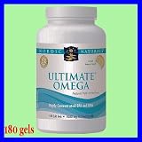Nordic Naturals Ultimate Omega, 1,000 mg Fish Oil, 180 Soft Gels