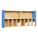 Tot Mate 1336A Diaper Wall Storage with Pearl Laminate Interior Assembled