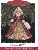 Keepsake Ornament, Holiday Barbie, Collector's Series, Handcrafted, Dated 1996, Sculpted By Patricia Andrews, Fourth in the Holiday Barbie Ornament Series.