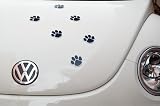 Paw Print Car Magnets