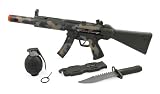23" Combat Force Machine Gun Military Playset w/ Rifle + Grenade + Knife