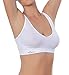 Boody Women's Shaper Bra - Crop Pullover Seamless Bralettes for Women - Wireless & No Padding for Light Support, 80% Viscose Made from Bamboo for All-Day Comfort - White, Small