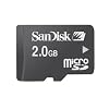 SanDisk 2GB microSDカード SDアダプタ付 バルク品