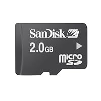 SanDisk Micro Secure Digital 2 GB Memory Card (SDSDQ-2048-A10M) Retail Package