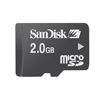 SanDisk Micro Secure Digital 2 GB Memory Card (SDSDQ-2048-A10M) Retail Package