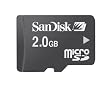 SanDisk Micro Secure Digital 2 GB Memory Card (SDSDQ-2048-A10M) Retail Package