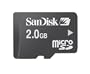 SanDisk Micro Secure Digital 2 GB Memory Card (SDSDQ-2048-A10M) Retail Package