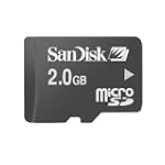 SanDisk 2GB MicroSD / TransFlash Card w/SD Adapter camcorder