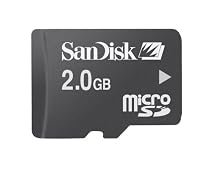 SanDisk 2GB MicroSD/TransFlash Card with SD Adapter (SDSDQ-2048, Bulk Package)