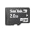 SanDisk Micro Secure Digital 2 GB Memory Card (SDSDQ-2048-A10M) Retail Package