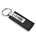 Mazda Black Leather Key Chain