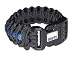 SGT KNOTS Paracord Bracelet -Thin Blue Line-Medium