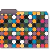 Desirable Dots Designer File Folders