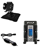 Cowon iAudio U2 Auto Bean Bag Dash Holder with Car Charger - Uses Gomadic TipExchange