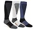 Over one-hundred years ago, in 1905, Herbert Chesebro and the Hand Knit Hosiery Company were busy manufacturing socks for the lumberjacks. The lumberjacks needed durable heavy wool socks due to their rugged labor. Later, the company was renamed Wigwam. Wigwam continually seeks to incorporate the newest fibers and fashions for anyone who needs socks for any occasion. Socks are available for hiking, running and other types of active sports. If you are looking for cotton or wool sock, these are also available. Popular items are: Acrylic Headband; Watch Cap Beanie; At Work Uniform Socks; Ultimax running mini crew socks, 40 degrees below socks; cable knee high sock, slouch sock, athletic socks, and many more. One popular sock is the Wigwam CT Low Cut Sock. Comfort is a given with this sock as it has a cushioned sole, rolled welt top, 1x1 mock rib leg and a smooth looped toe seam for maximum comfort. This sock combines CoolMax� and cotton to create Wigwam's multi-sport Wonder-Wick� Moisture control system. CoolMax� polyester has a larger surface area to allow for faster evaporation and moisture and its four-channel construction moves moisture faster for dry and cool comfort.