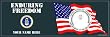Air Force Enduring Freedom Bumper Sticker