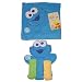 Sesame Street Cookie Monster Hooded Towel/ Wash Mitt/ Washcloths Set