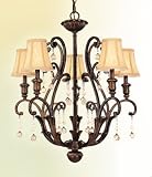 Aragon Five Light Chandelier