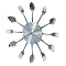 Spoon and Fork Wall Clock