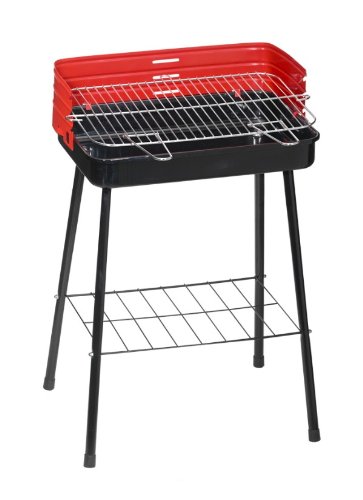 Alperk - Barbecue à charbon Rectangulaire 50x30cm