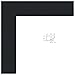 ArtToFrames 12x18 inch Black Picture Frame, WOMFRBW72079-12x18