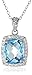 Amazon Essentials Sterling Silver Pendant Necklace, 18