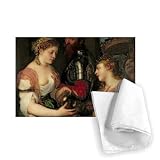 Allegory of Married Life (oil on canvas) by.. - Tea Towel 100% Cotton - Art247 - Tea Towel - 46x70cm