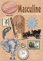 Masculine Paper Art Images for Scrapbooking & Card-making (Artsy Collage)