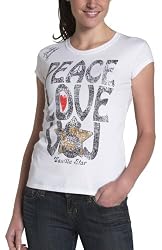 Vanilla Star Juniors' Autographed Nastia Liukin Peace Love T-Shirt