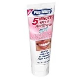 Plus White 5 Minute Speed Whitening Gel, Sensitive Teeth, 3-Ounce Tube