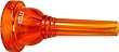 Kelly Small Shank Trombone 12C Mouthpiece, Crystal Orange