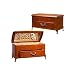 Mele Jewel Cases Chloe (Burlwood Walnut)