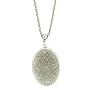 Tabriz Inspired Locket Pendant Necklace