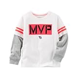 オシュコシュ OSHKOSH/ レイヤードルック アクティブ ティ トップス長袖Tシャツ 4歳【並行輸入】