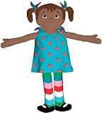 Daisy Kingdom Craft Kit Rag Doll-Jade/Blue-Brown Hair, Skin & Eyes