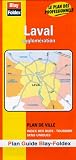 Plan de ville : Laval (avec un index)