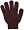 Bath Accessories Bathing Gloves Burgundy