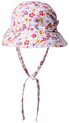 Zutano Baby Girls' Violetta Sunhat, White, 6 Months