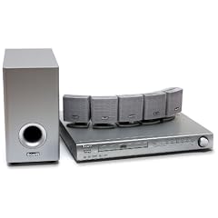 Scott 851 Slim Heimkinosystem (5.1, DVD Multiplayer, 210W, 3D DSP) silber