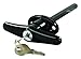 JR Products 10985 Black Locking T-Handle