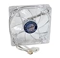 Syba Connectland CL-COO68009 120mm Case Cooling Hydro Bearing Fan with 4 Blue LED lights