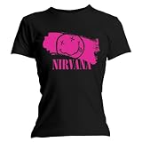 T-Shirt Femme Noir Nirvana 