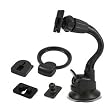 Bracketron GWM-307-BL Windshield Mount with Flex Arm for GPS