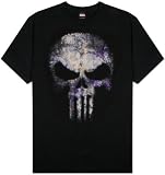  : The Punisher - Purple Skull Specialty Products T-Shirt, S - Black